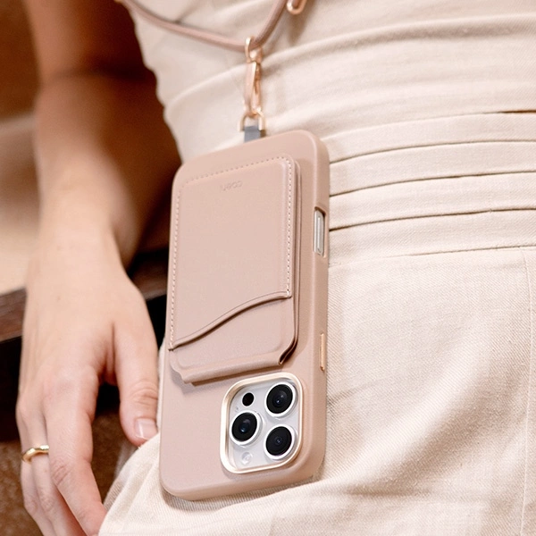 Uniq Coehl Muse Magnetic Charging Case for iPhone 16 Pro Max - Pinkeng