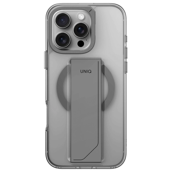 Uniq Heldro Max Magclick Charging Case for iPhone 16 Pro - Transparenteng
