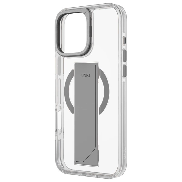 Uniq Heldro Max Magclick Charging Case for iPhone 16 Pro - Transparenteng