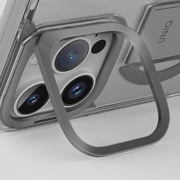 Uniq Heldro Max Magclick Charging Case for iPhone 16 Pro - Transparenteng