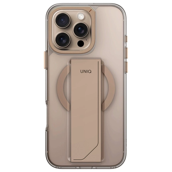 Uniq Heldro Max Magclick Charging iPhone 16 Pro Case - Goldeng