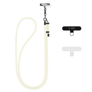 Tech-Protect C1S Rope Crossbody Strap Leash - Whiteeng