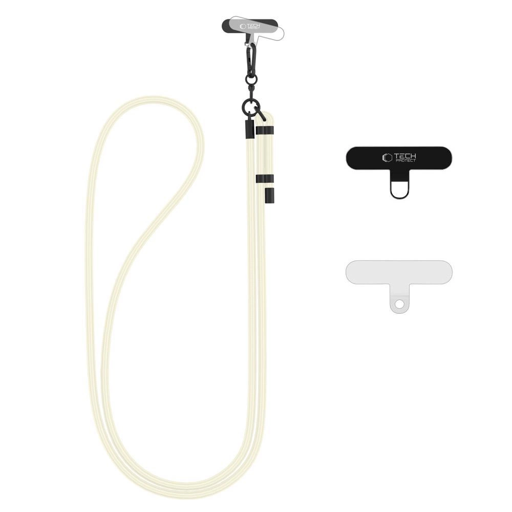 Tech-Protect C1S Rope Crossbody Strap Leash - Whiteeng