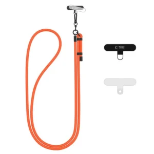 Tech-Protect C1S Rope Crossbody Strap Leash - Orangeeng
