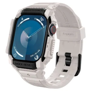 Spigen Rugged Armor ”Pro” Strap for Apple Watch 10 (46MM) - Beigeeng