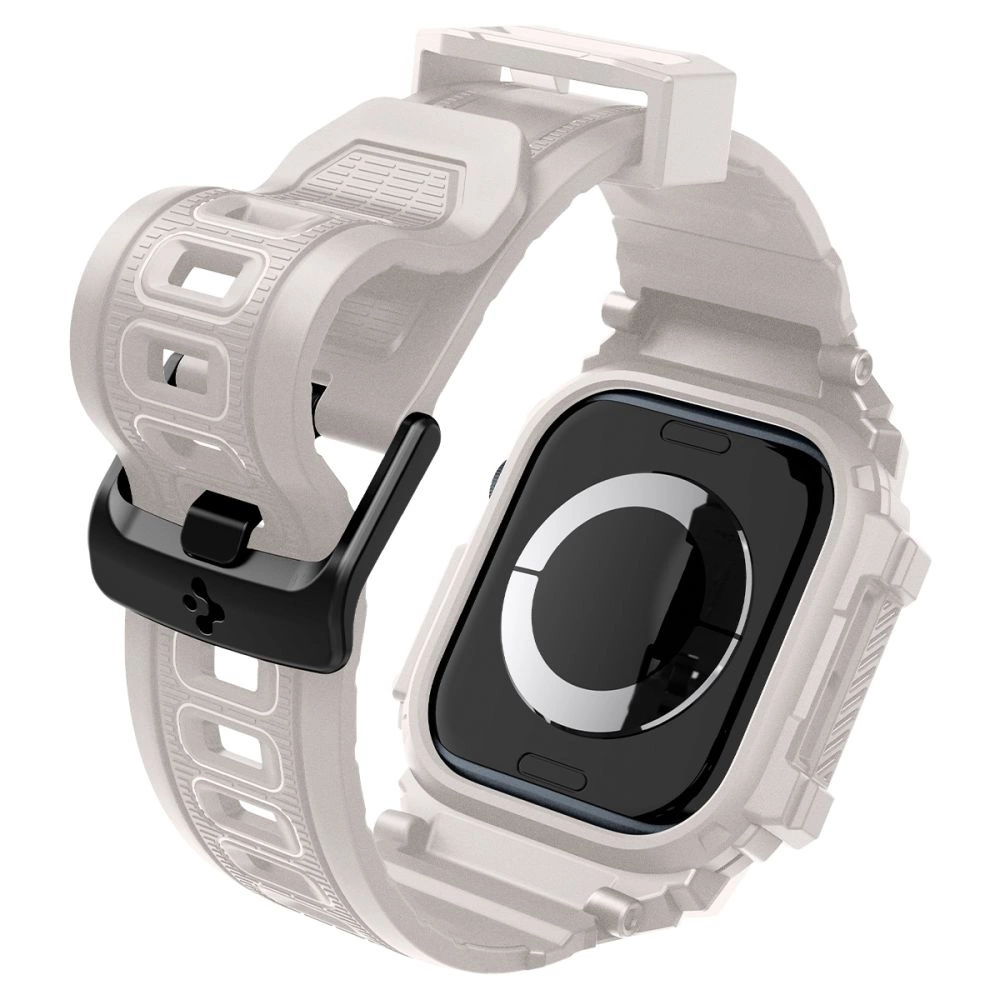 Spigen Rugged Armor ”Pro” Strap for Apple Watch 10 (46MM) - Beigeeng
