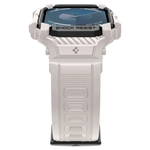 Spigen Rugged Armor ”Pro” Strap for Apple Watch 10 (46MM) - Beigeeng