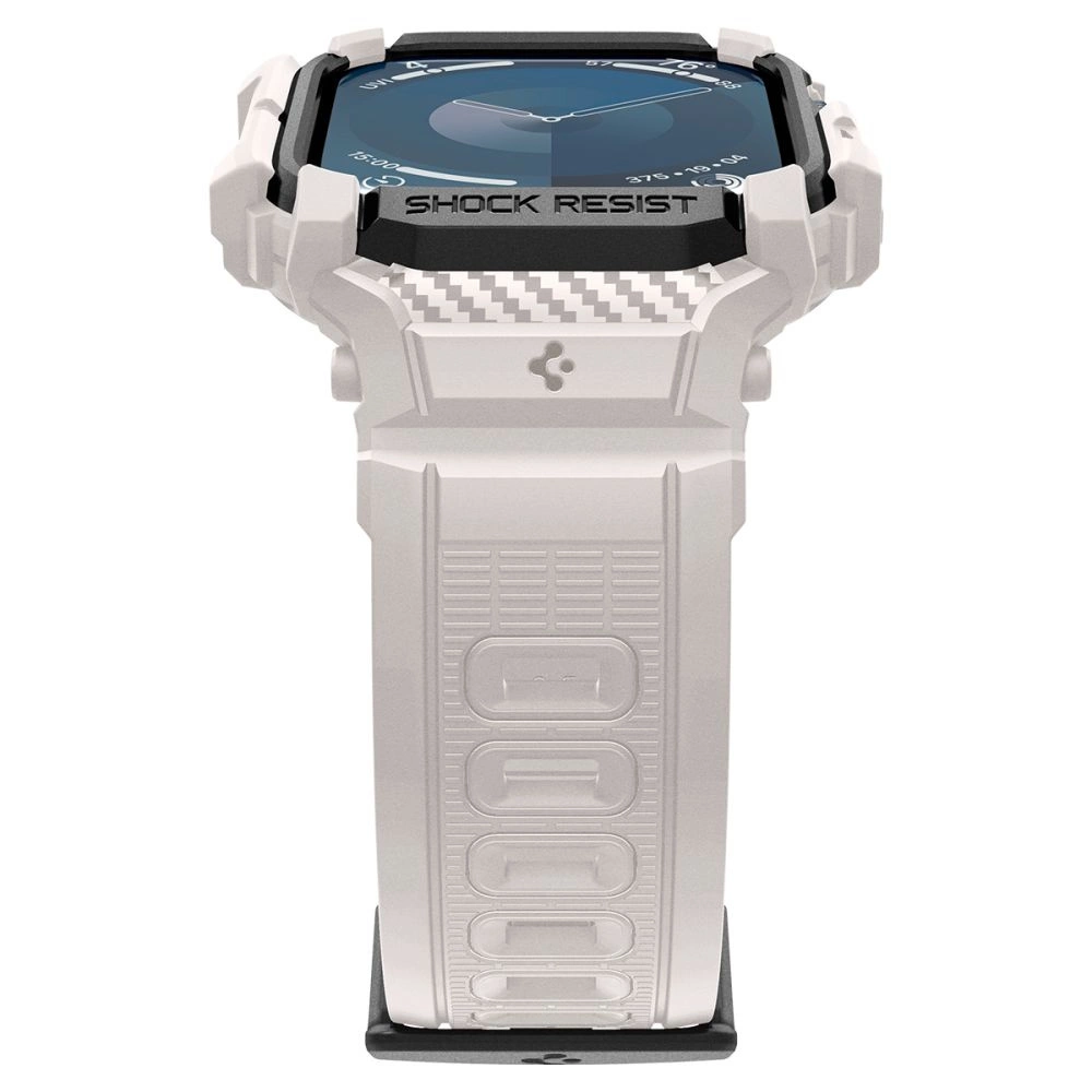 Spigen Rugged Armor ”Pro” Strap for Apple Watch 10 (46MM) - Beigeeng
