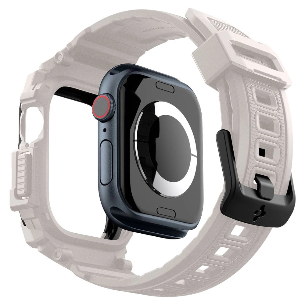 Spigen Rugged Armor ”Pro” Strap for Apple Watch 10 (46MM) - Beigeeng