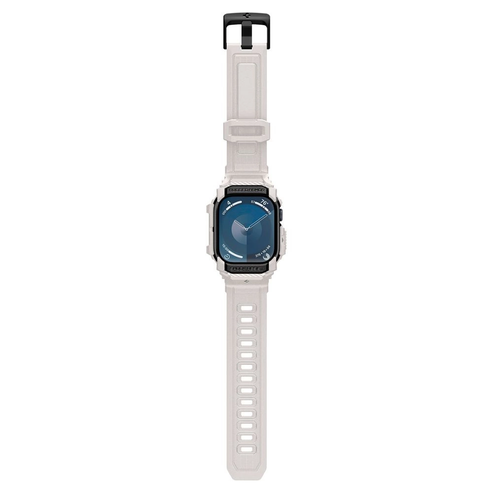 Spigen Rugged Armor ”Pro” Strap for Apple Watch 10 (46MM) - Beigeeng