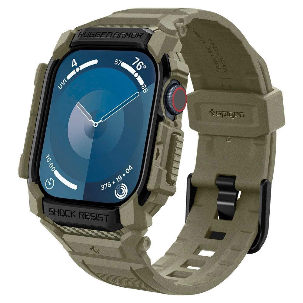 Spigen Rugged Armor ”Pro” Strap for Apple Watch 10 (46MM) - Greeneng