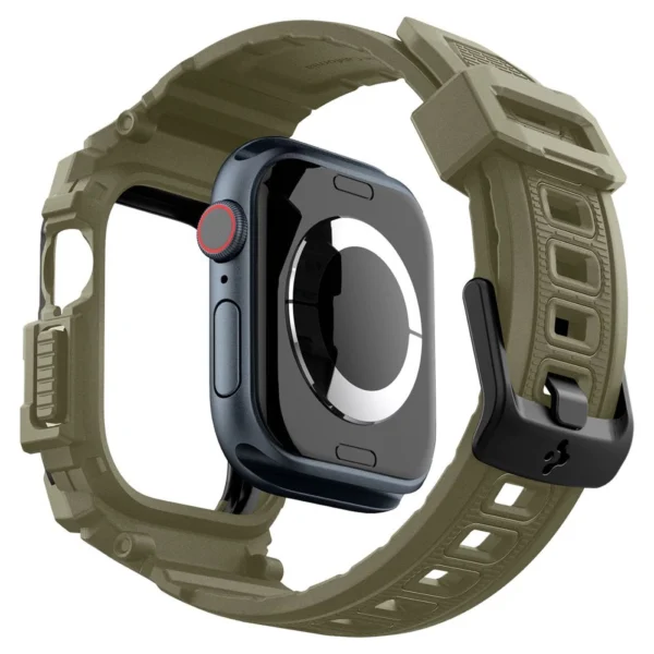 Spigen Rugged Armor ”Pro” Strap for Apple Watch 10 (46MM) - Greeneng