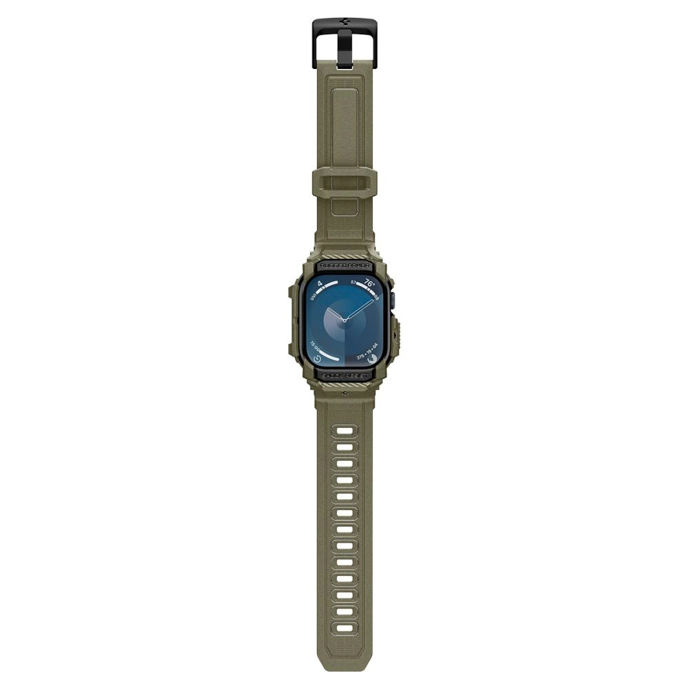 Spigen Rugged Armor ”Pro” Strap for Apple Watch 10 (46MM) - Greeneng