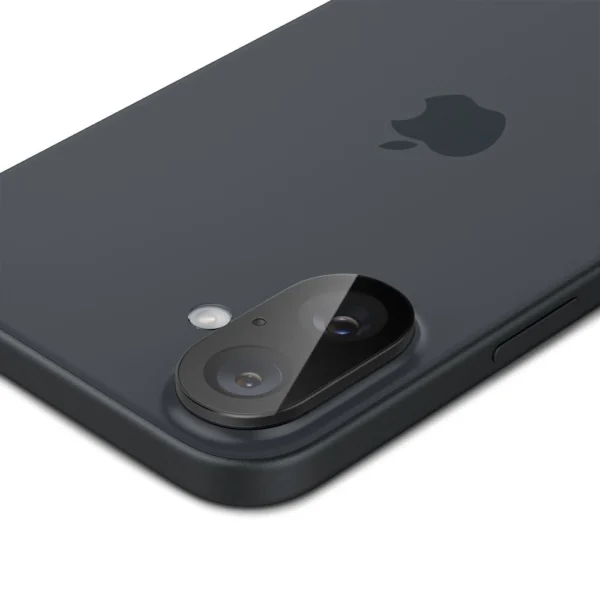 Spigen Optik GLAS.TR Camera Protector 2-PACK for iPhone 16 / 16 PLUS - Blackeng