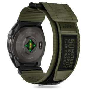 Tech-Protect Scout Pro Strap for Garmin Fenix 5X / 5X PLUS / 6X / 6X Pro / 7X / 8 (51 MM) - Greeneng