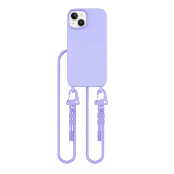 Tech-Protect MagNecklace MagSafe iPhone 15 Case - Lavendereng