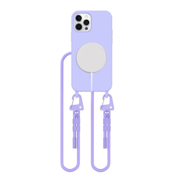 Tech-Protect MagNecklace MagSafe Case for iPhone 12 / 12 Pro - Lavendereng