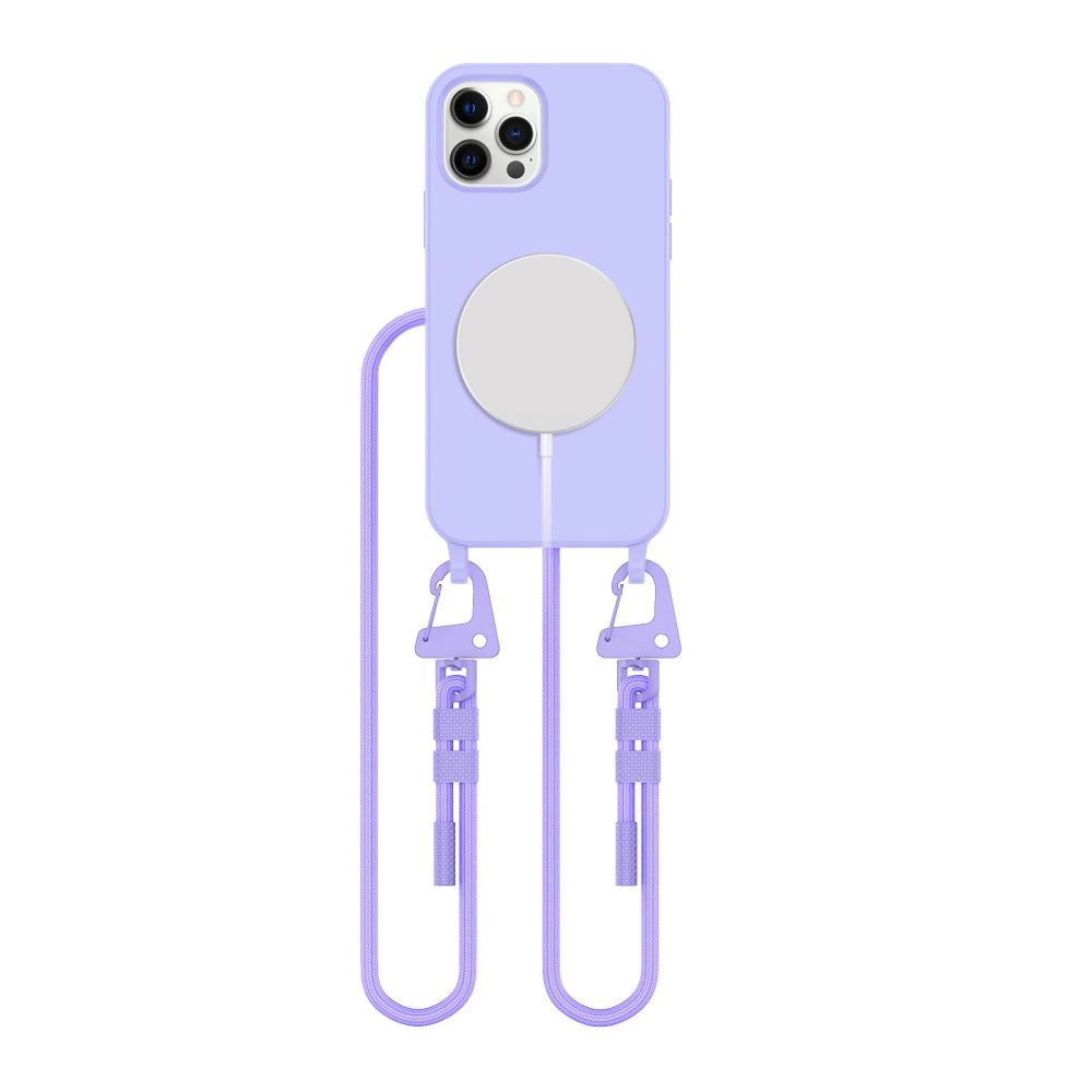 Tech-Protect MagNecklace MagSafe Case for iPhone 12 / 12 Pro - Lavendereng