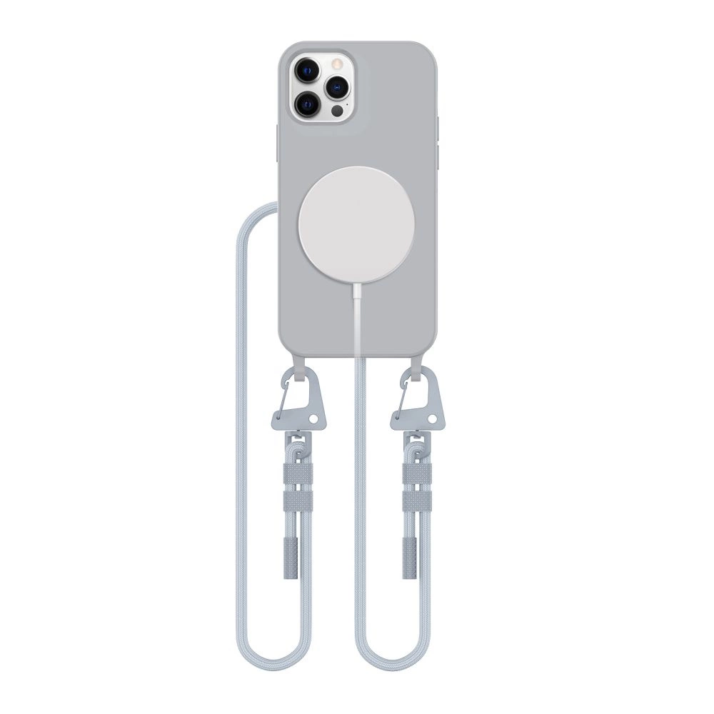 Tech-Protect MagNecklace MagSafe Case for iPhone 12 / 12 Pro - Grayeng