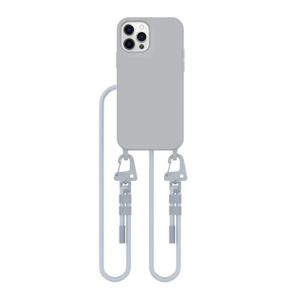 Tech-Protect MagNecklace MagSafe Case for iPhone 12 / 12 Pro - Grayeng