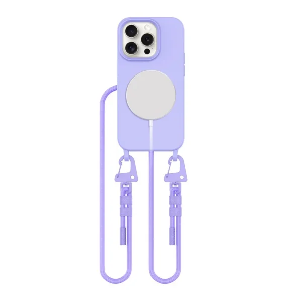 Tech-Protect MagNecklace MagSafe iPhone 15 Pro Case - Lavendereng