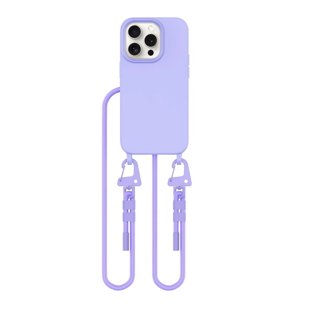 Tech-Protect MagNecklace MagSafe iPhone 15 Pro Case - Lavendereng