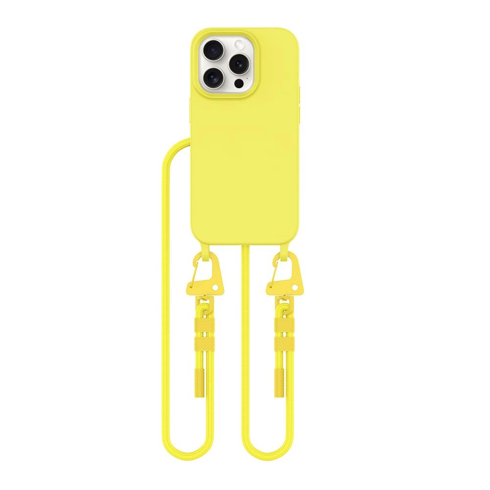 Tech-Protect MagNecklace MagSafe iPhone 15 Pro Case - Yelloweng