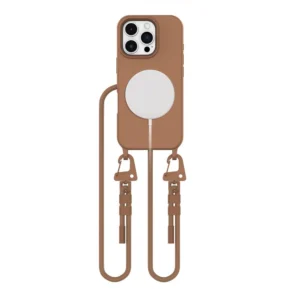 Tech-Protect MagNecklace MagSafe iPhone 16 Pro Case - Browneng