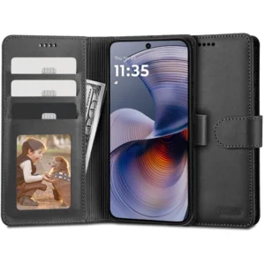 Tech-Protect Wallet Case for Motorola MOTO G55 5G - Blackeng