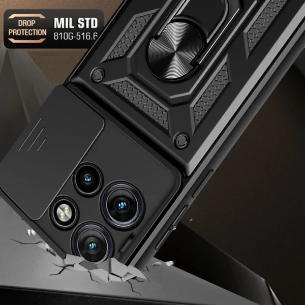 Tech-Protect CamShield Pro Case for Motorola EDGE 50 NEO - Blackeng