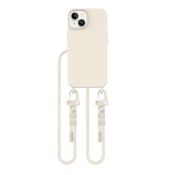 Tech-Protect MagNecklace MagSafe iPhone 15 Case - Beigeeng