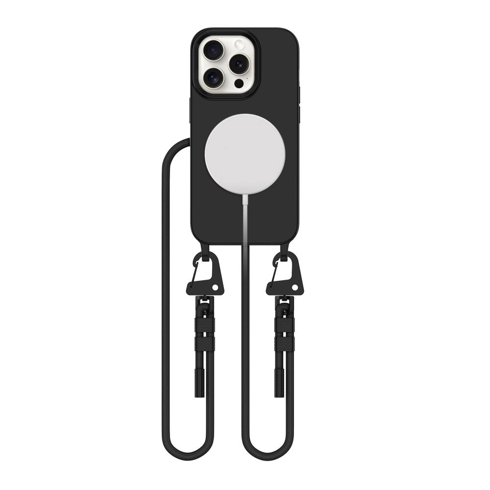 Tech-Protect MagNecklace MagSafe iPhone 15 Pro Case - Blackeng