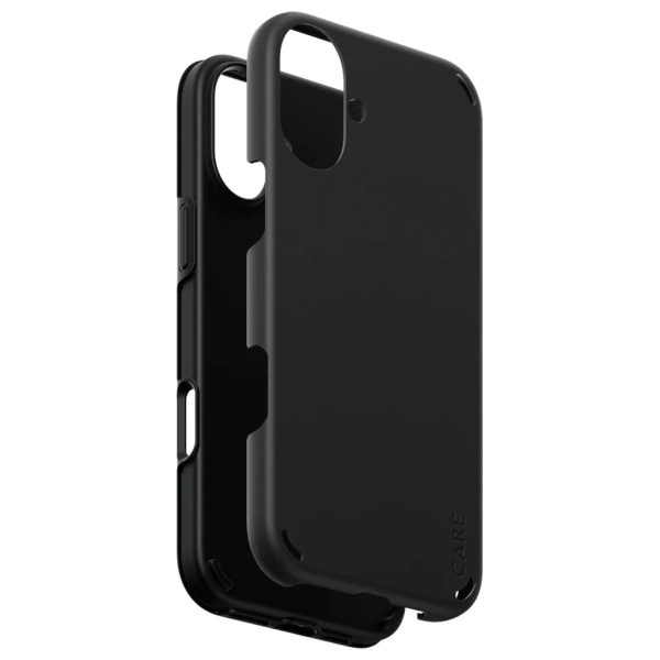 CARE by PanzerGlass Feature Double Defense Case for iPhone 16 Plus - Blackeng