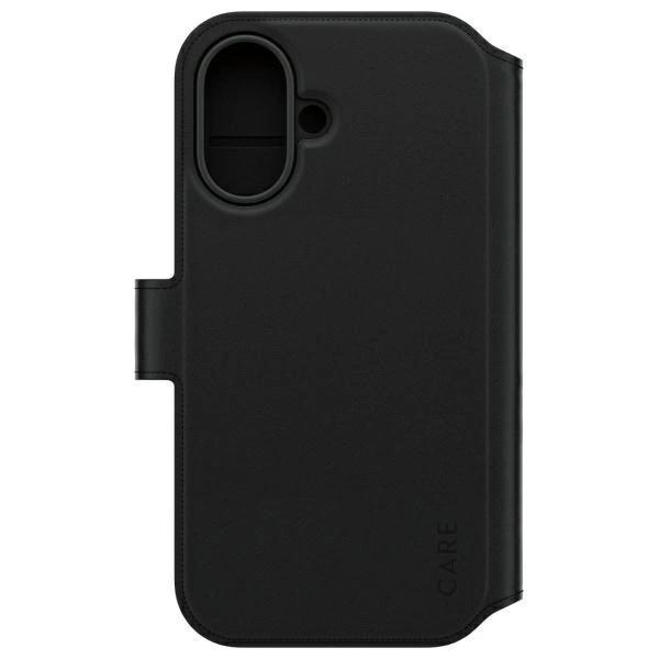 CARE by PanzerGlass Feature Tango 2in1 Wallet MagSafe Case for iPhone 16 - Blackeng