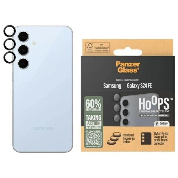 PanzerGlass Hoops Camera Case for Samsung Galaxy S23 FE - Blackeng