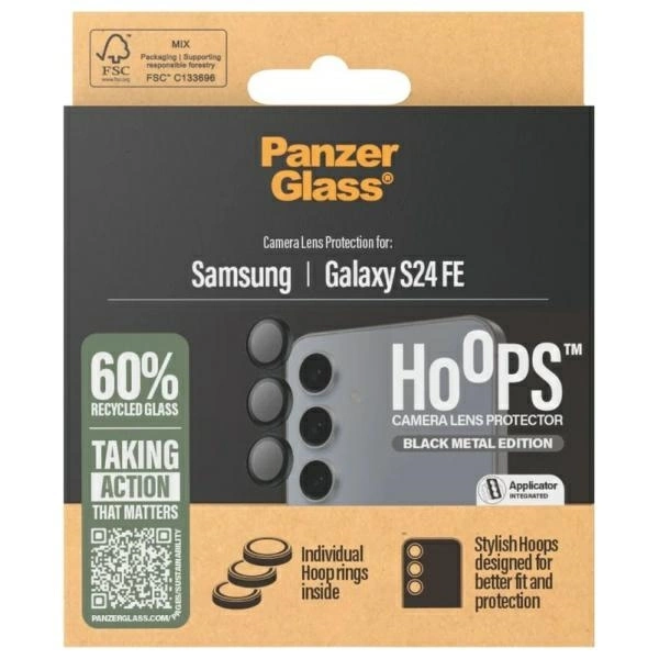 PanzerGlass Hoops Camera Case for Samsung Galaxy S23 FE - Blackeng