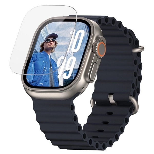 181861_2 PanzerGlass Ultra-Wide Fit Ultra Screen Protection Tempered Glass for Apple Watch Ultra 2 - Cleareng
