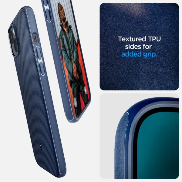 Spigen Mag Armor iPhone 14 Plus Case - Blueeng