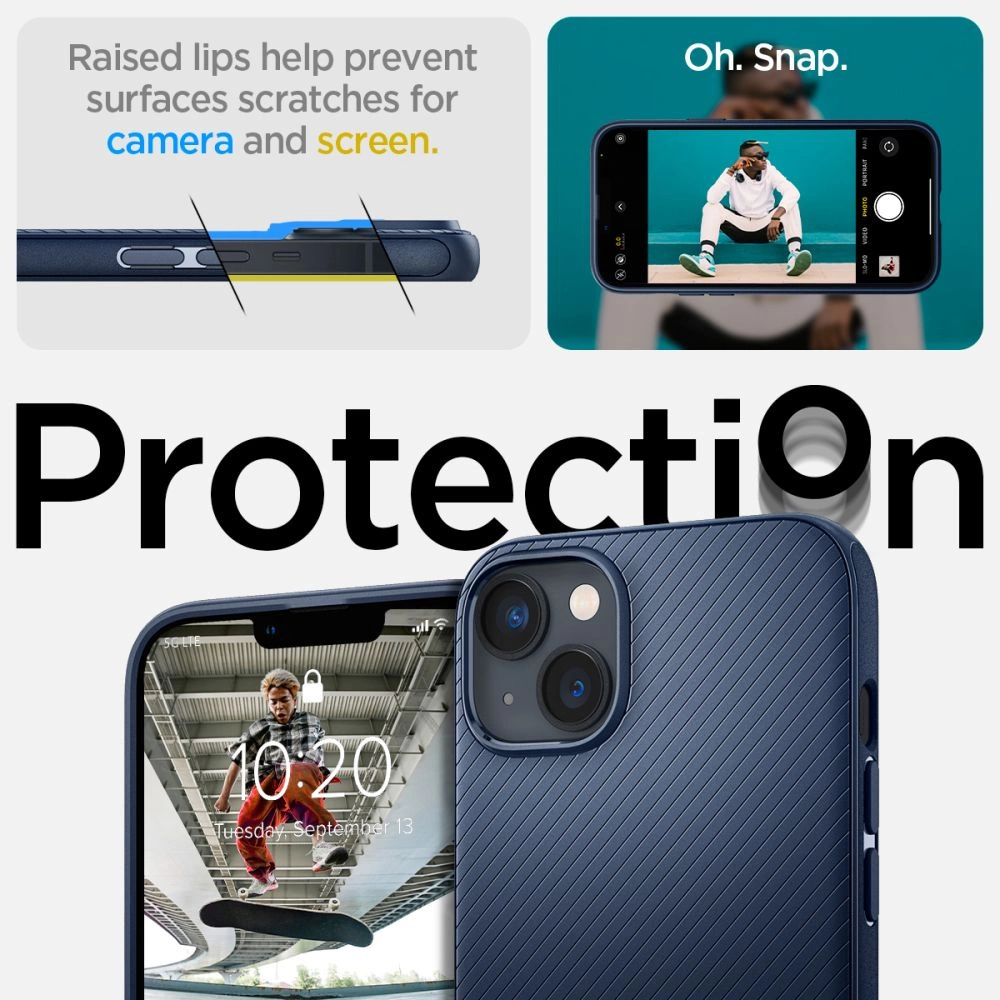 Spigen Mag Armor iPhone 14 Plus Case - Blueeng