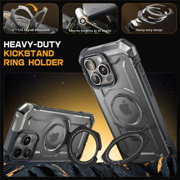 Supcase UB GRIP Mag MagSafe iPhone 16 Pro Case - Grayeng