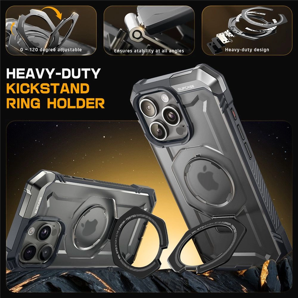 Supcase UB GRIP Mag MagSafe iPhone 16 Pro Case - Grayeng