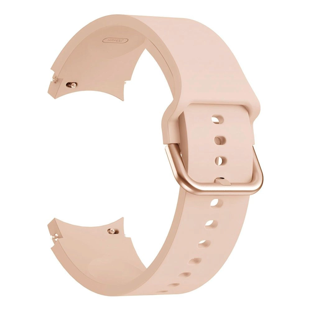 Tech-Protect Silicone Strap for Samsung Galaxy Watch 4 / 5 / 5 Pro / 6 / 7 / FE - Beigeeng