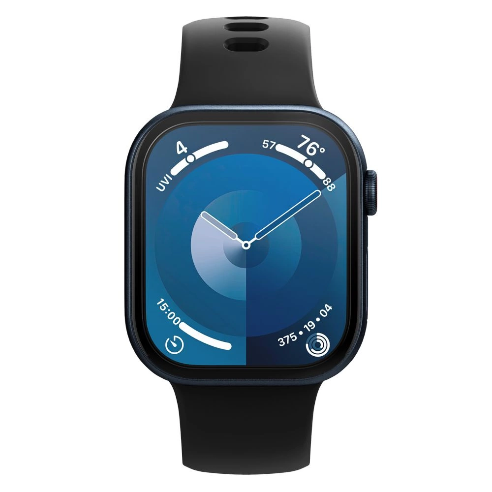 Spigen Elite Shield ”EZ FIT” Hybrid Glass 2-PACK for Apple Watch 10 (42MM) - Cleareng