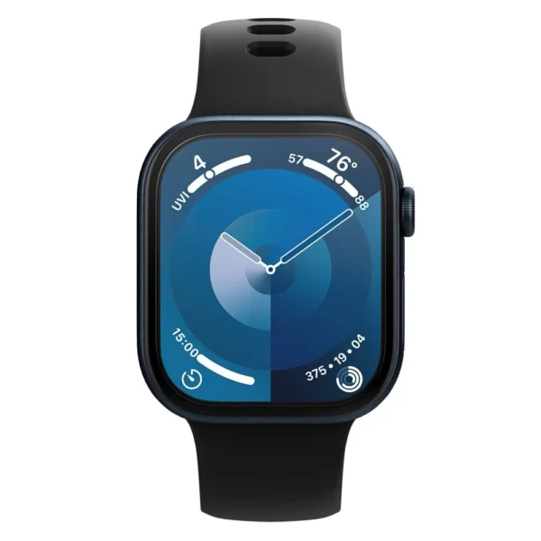 Spigen Elite Shield ”EZ FIT” Hybrid Glass 2-PACK for Apple Watch 10 (46MM) - Cleareng
