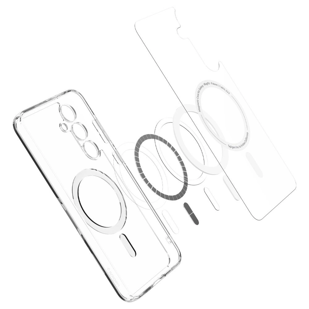 Spigen Ultra Hybrid Mag MagSafe Case for Samsung Galaxy S24 FE - Whiteeng