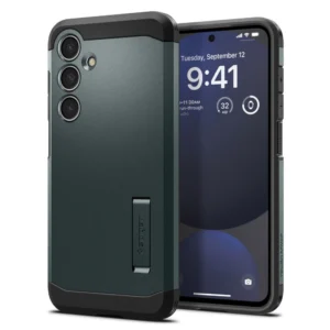 Spigen Tough Armor Case for Samsung Galaxy S24 FE - Greeneng