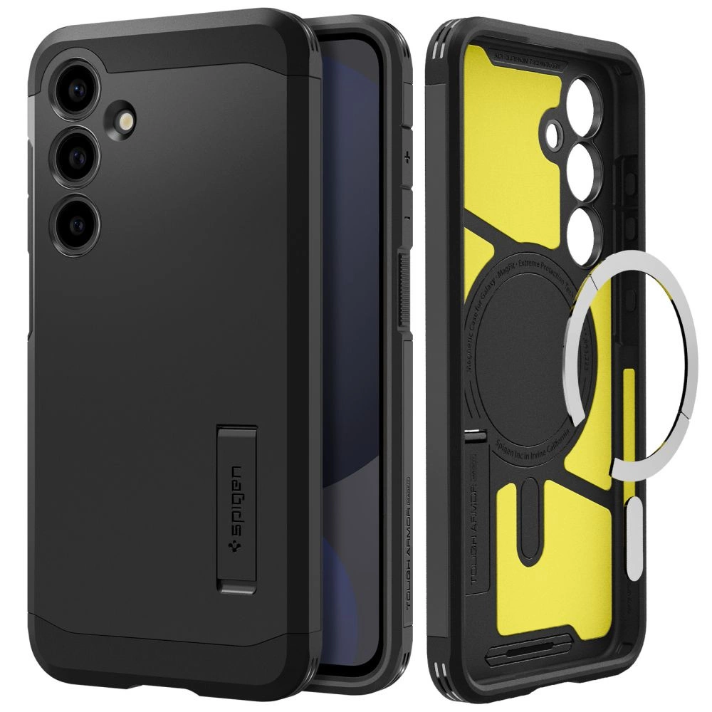 Spigen Tough Armor MagSafe case for Samsung Galaxy S24 FE - blackeng