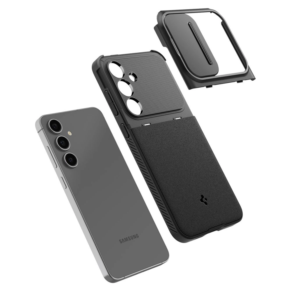 Spigen Optik Armor Case for Samsung Galaxy S24 FE - Blackeng