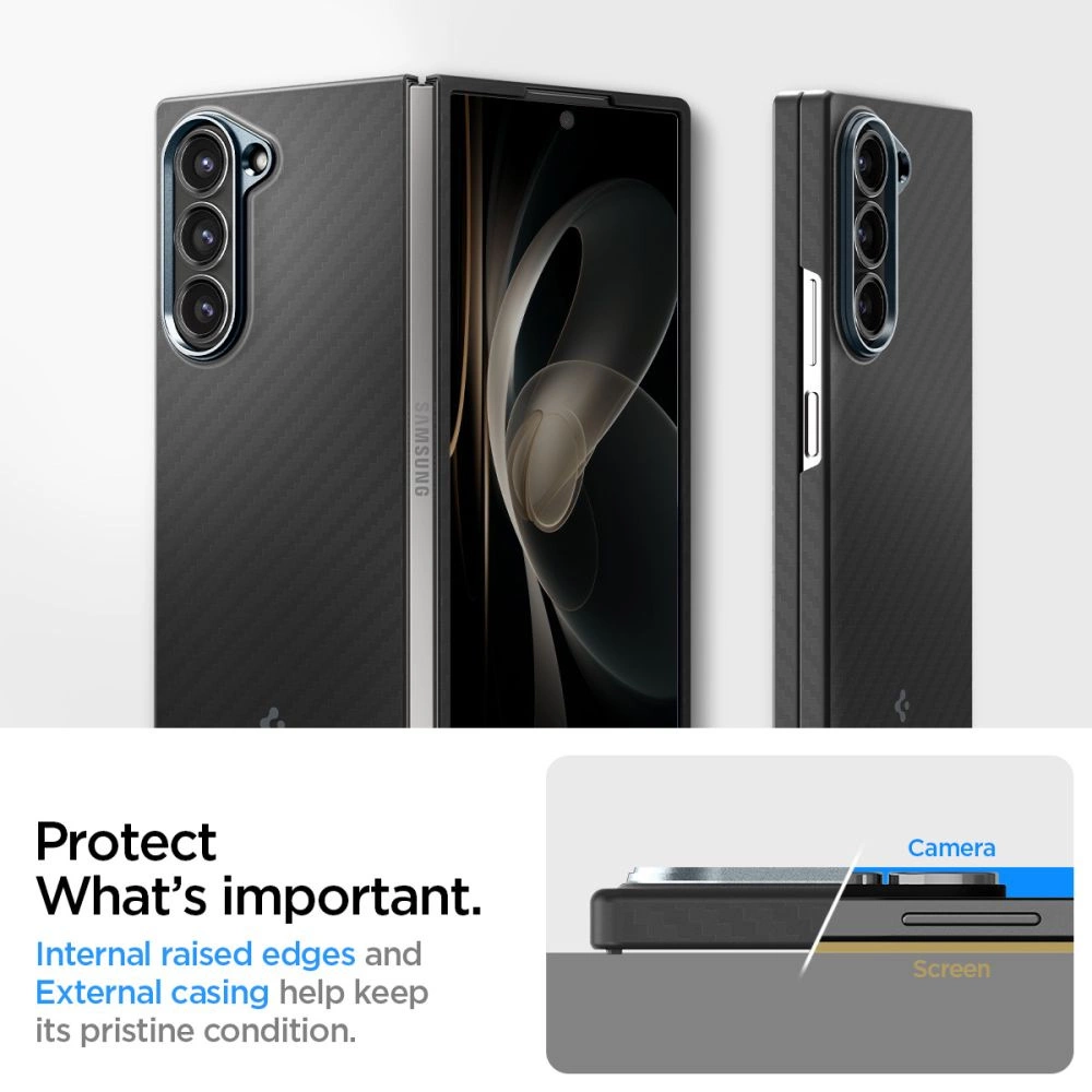 Spigen AirSKIN Case for Samsung Galaxy Z Fold 6 - Blackeng