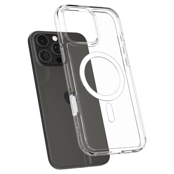 Spigen Ultra Hybrid ”T” Mag MagSafe Case for iPhone 16 Pro Max - Whiteeng